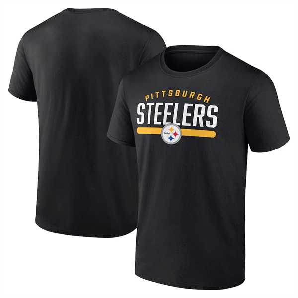 Men's Pittsburgh Steelers Black 2024 Fan Limited T-Shirt,We sell and wholesale Men's Pittsburgh Steelers Black 2024 Fan Limited T-Shirt on line form chian!